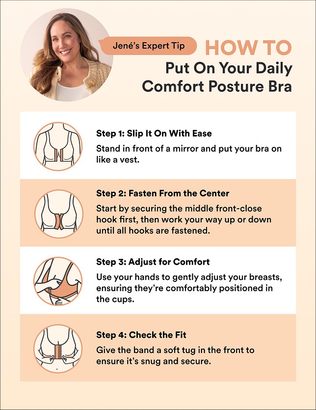 How to Wear Truekind® Daily Comfort Posture Bra
