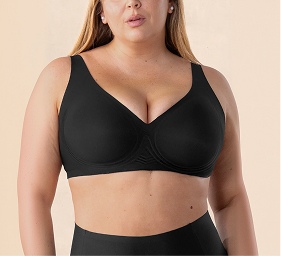 Truekind® Wireless Plunge Jelly Bra product image