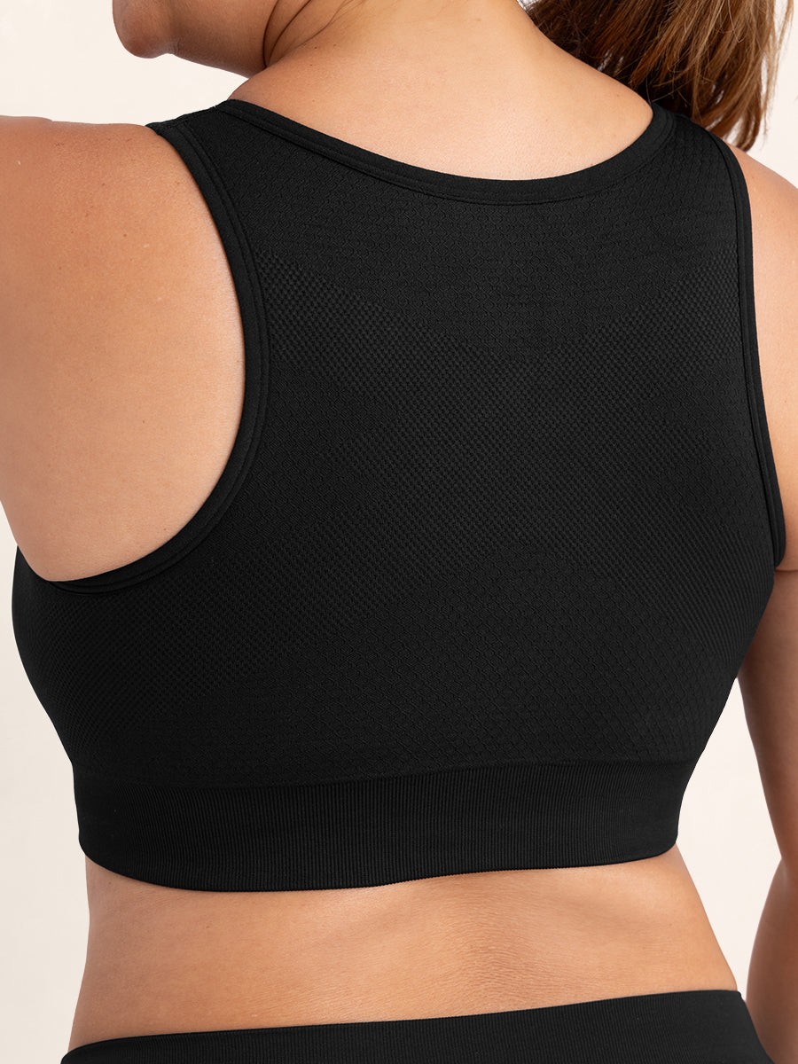 Truekind Posture Bra Black back