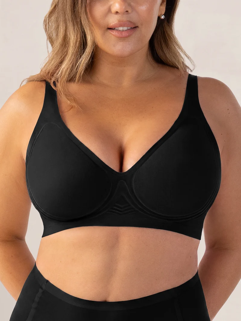 Truekind® Wireless Plunge Jelly Bra