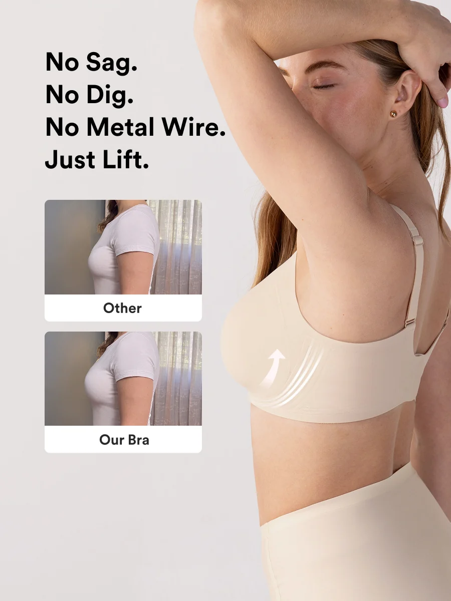 Truekind® TrueArch Wireless Lift Jelly Bra