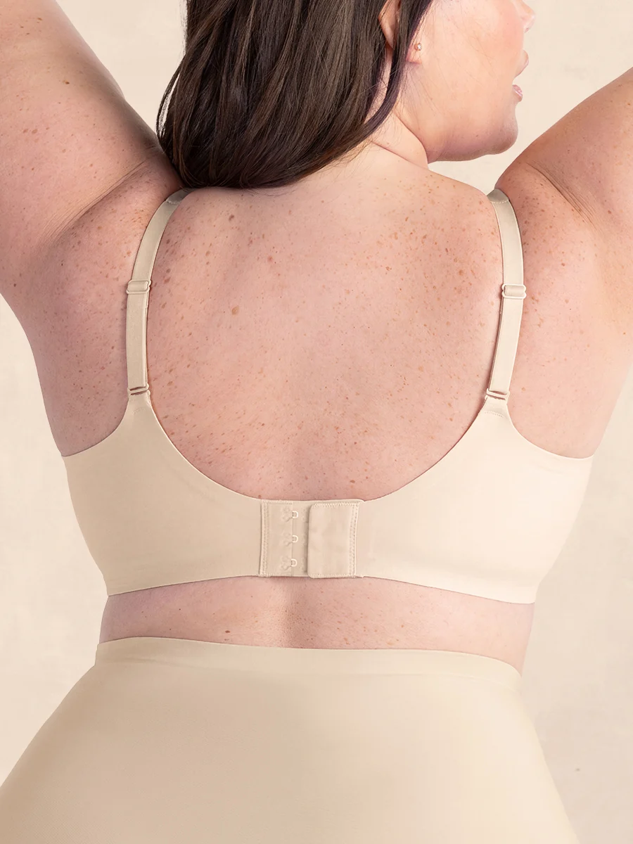 Truekind® Wireless Scalloped Push-Up Jelly Bra