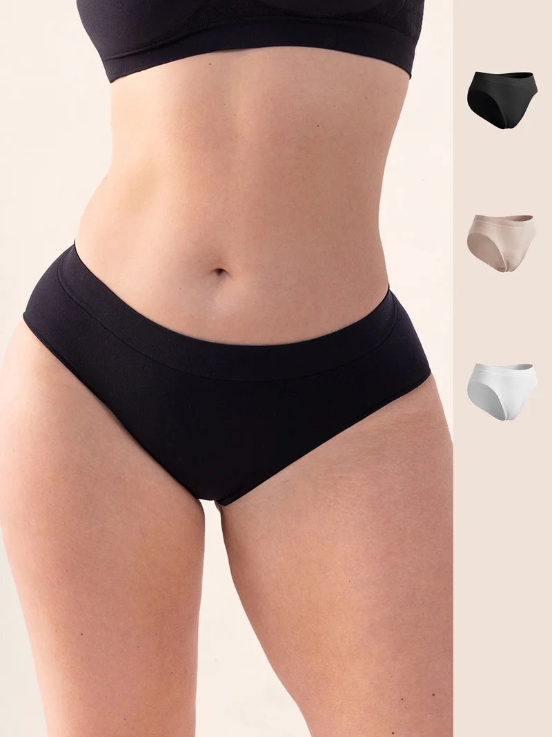 Truekind® 3-Pack Everyday Essentials Bikini