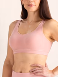 Wireless Menopause Bra ROSE front
