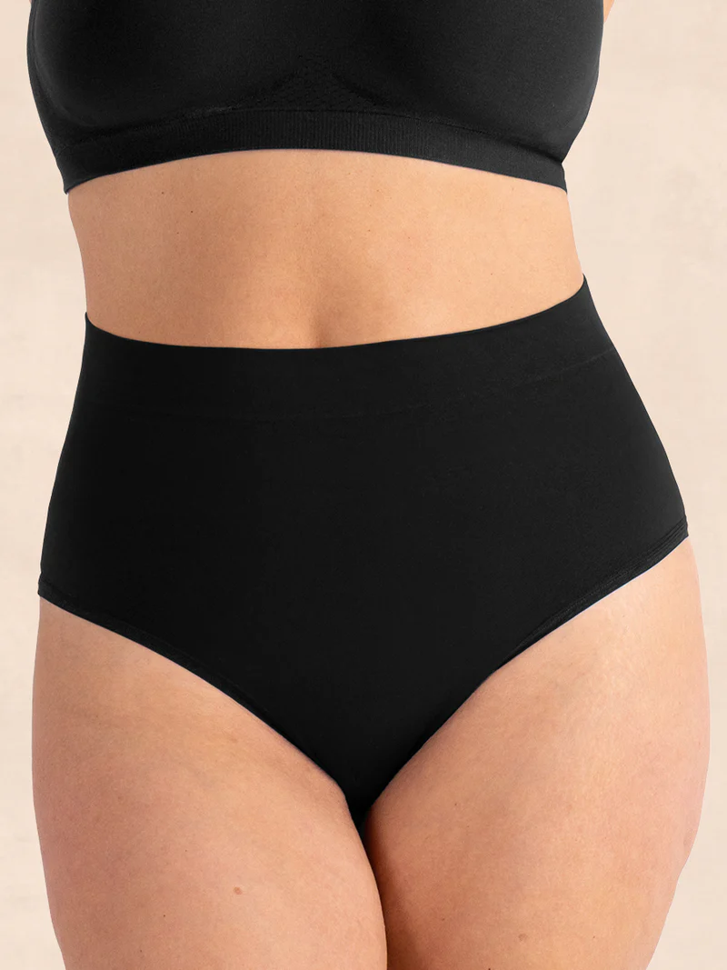 Truekind TrueCool Mid-Waist Menopause Brief black