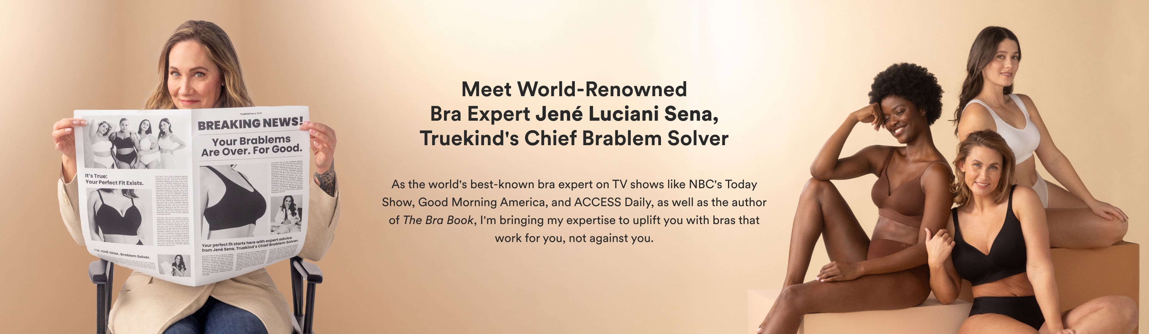 Meet World-Renowned Bra Expert Jené Luciani Sena, Truekind's Chief Brablem Solver