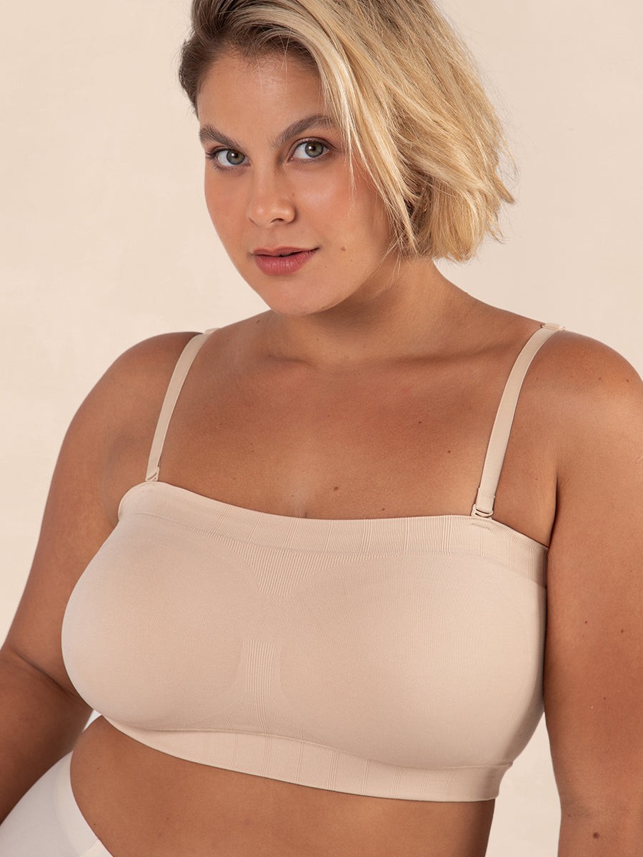 Convertible Strapless Bandeau Bra front look