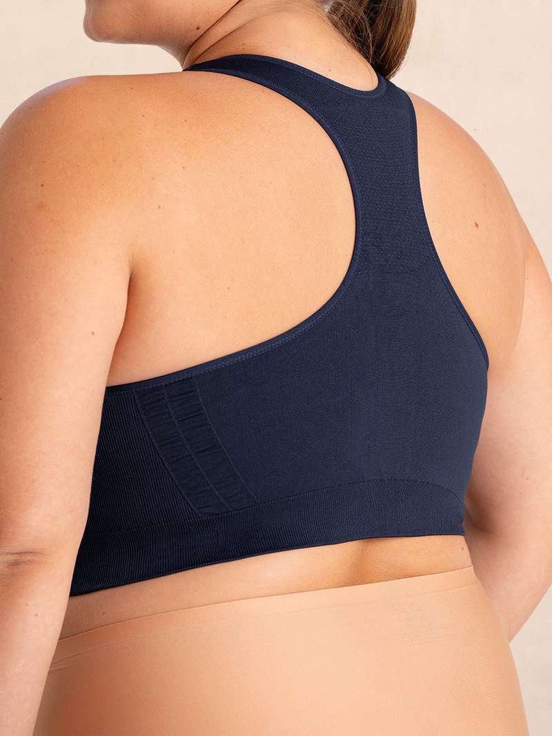 Truekind Seamless Racerback Sports Bra back