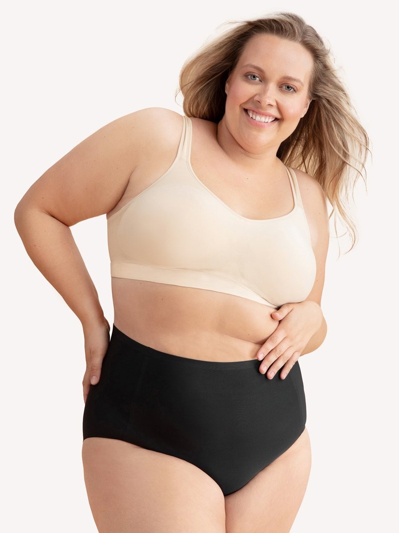 Truekind Underwear Truekind® Seamless Stretch Mid-Waist Brief