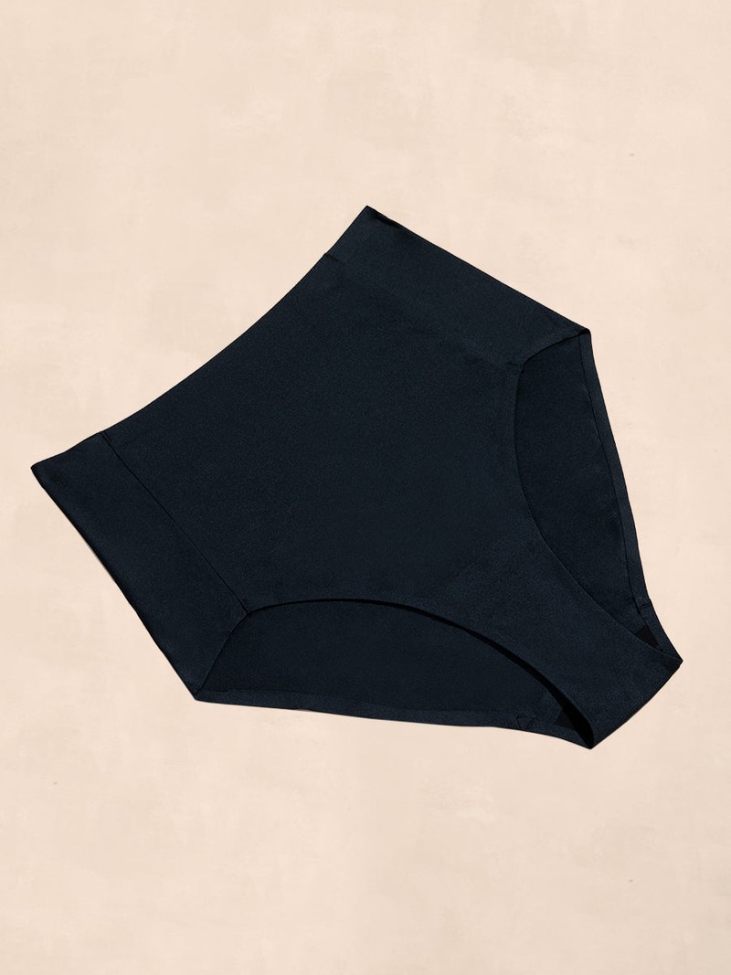 Seamless Stretch Mid-Waist Brief S to 4XL